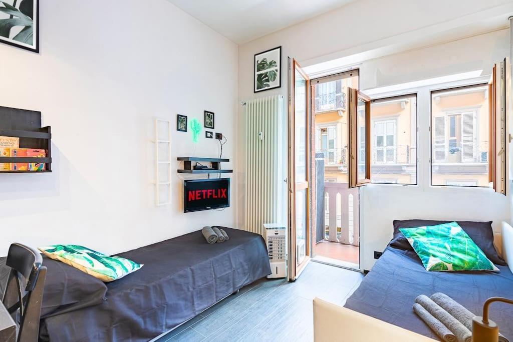 Loft Free Parking E Wifi - Centro E Porta Susa Turin Exterior foto